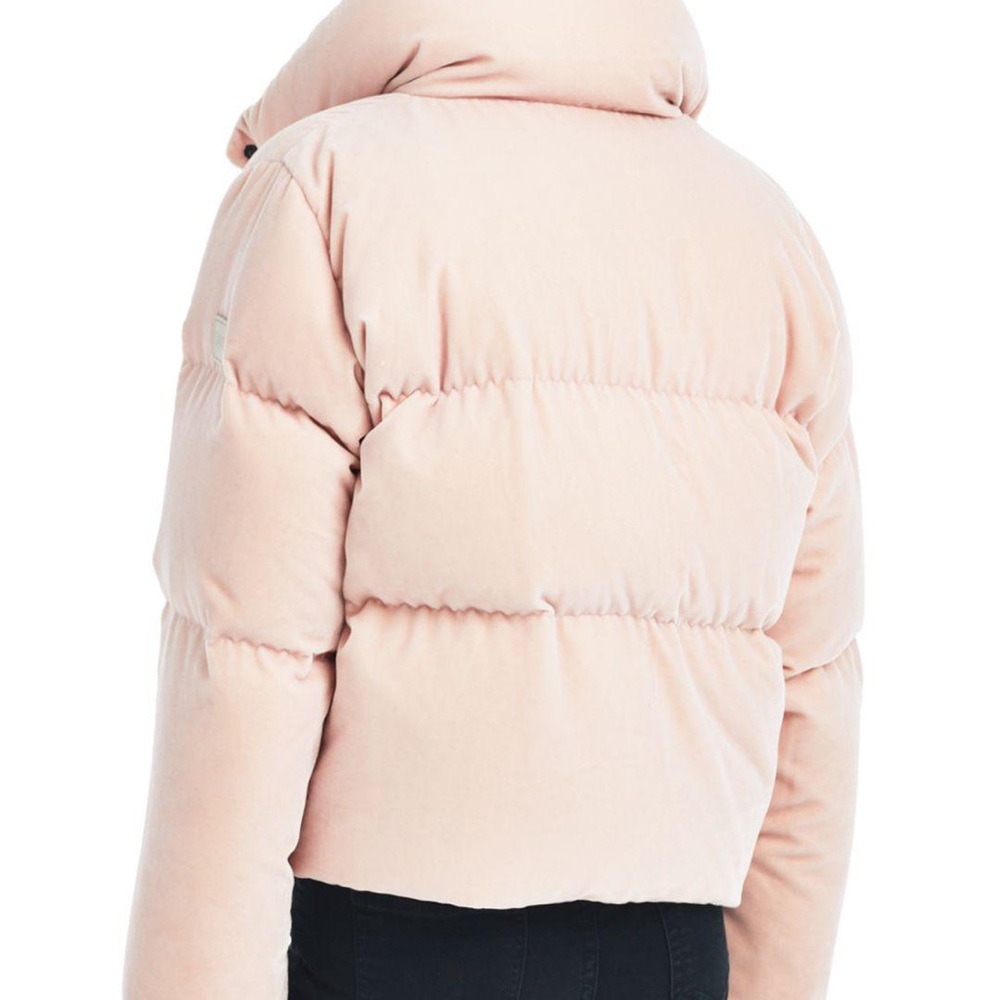 SAM. Velvet Pink Puffer Jacket - Picture 3 of 6